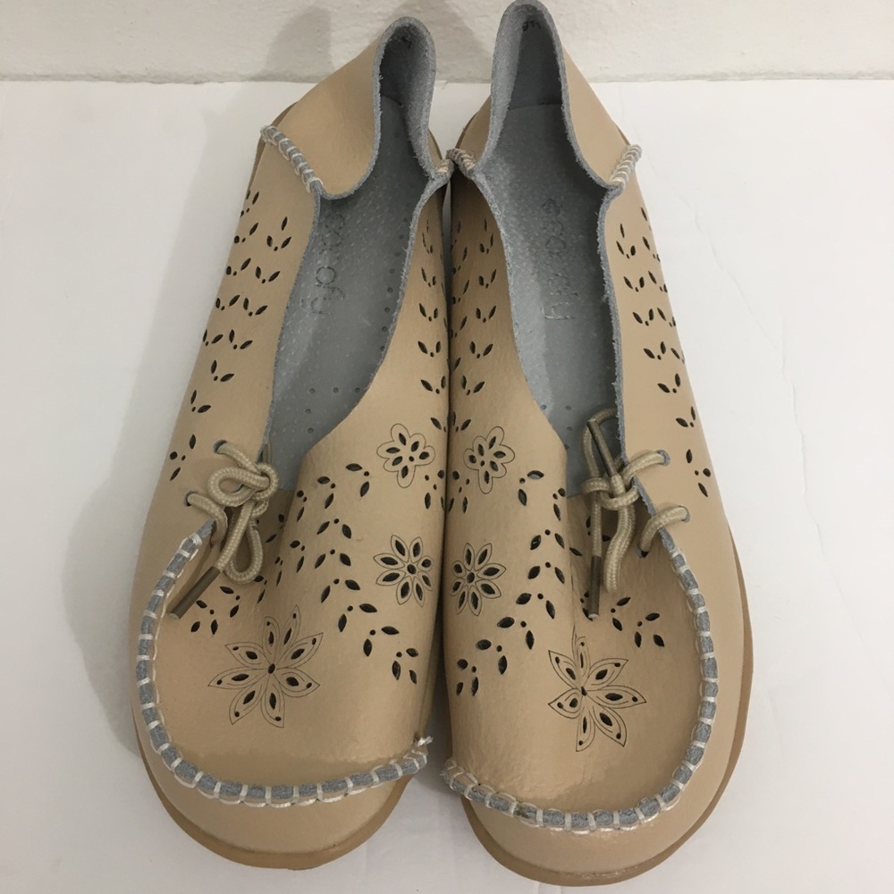 Socofy Leather Shoes Size 41